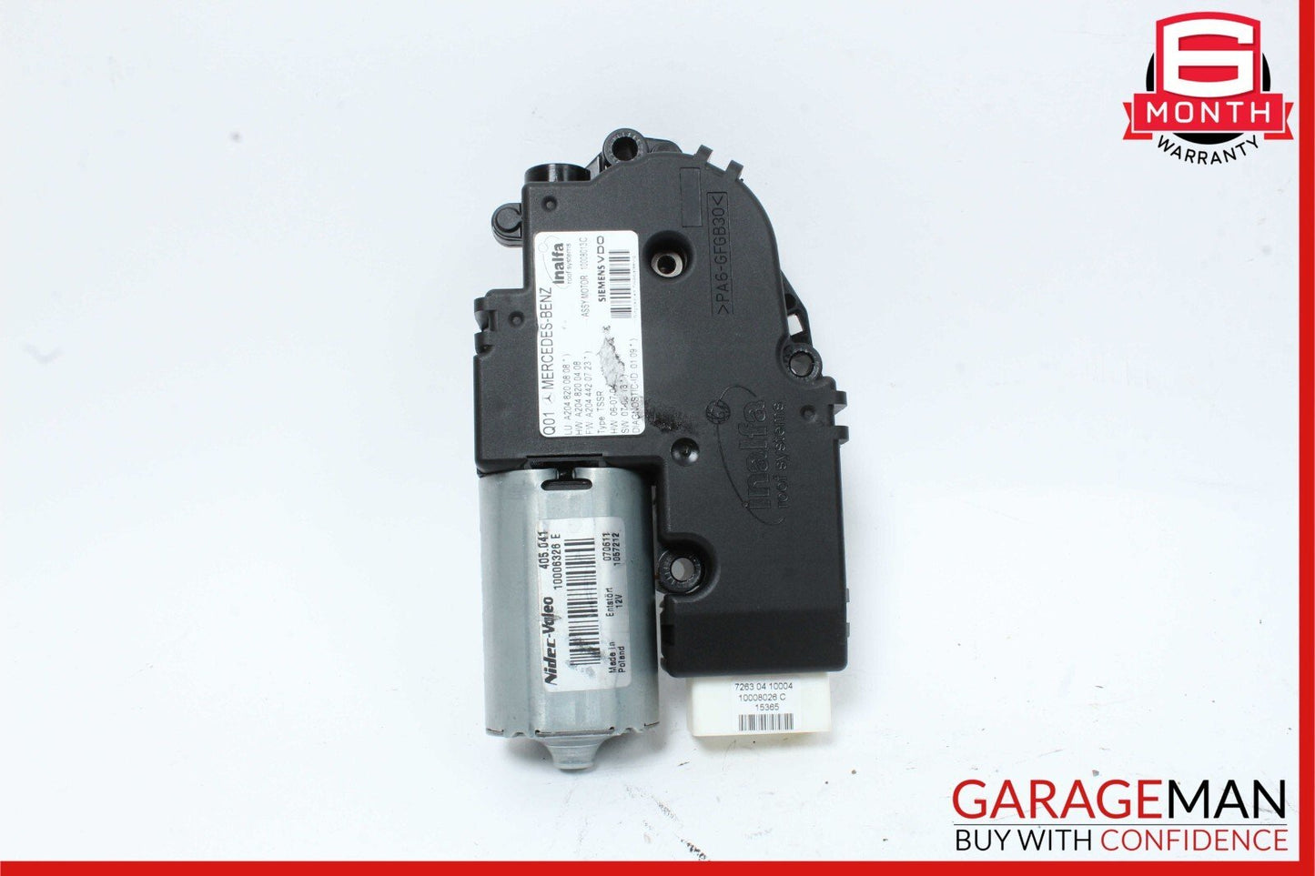 08-15 Mercedes W204 C350 GLK350 CL550 Panoramic Sunroof Sun Roof Motor Unit OEM