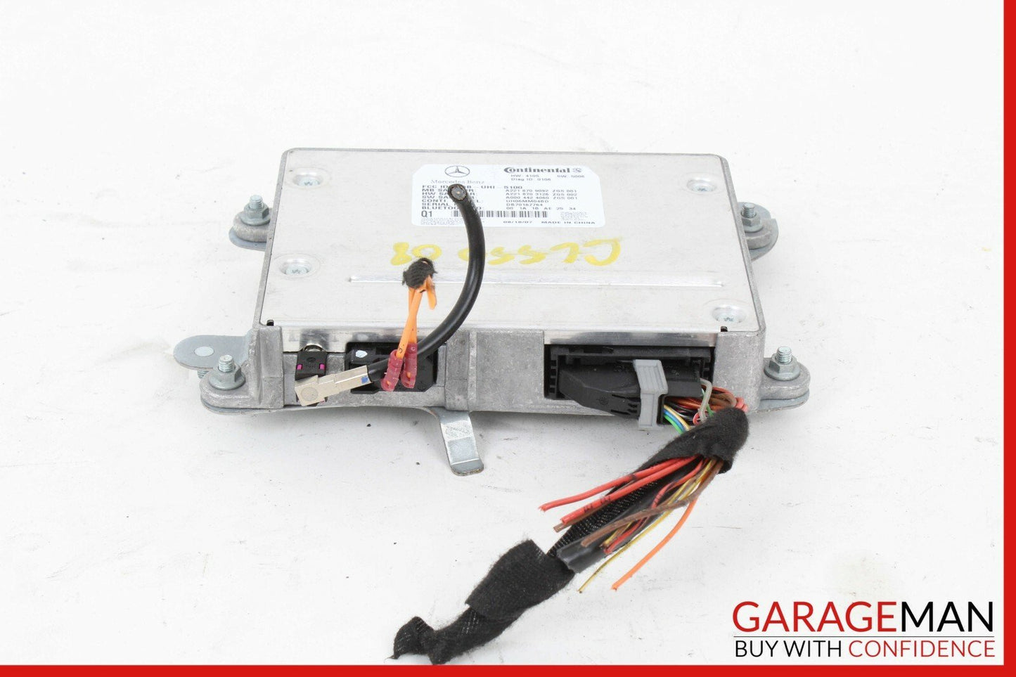 07-09 Mercedes W221 S550 CL550 CL600 Bluetooth Communication Control Module OEM