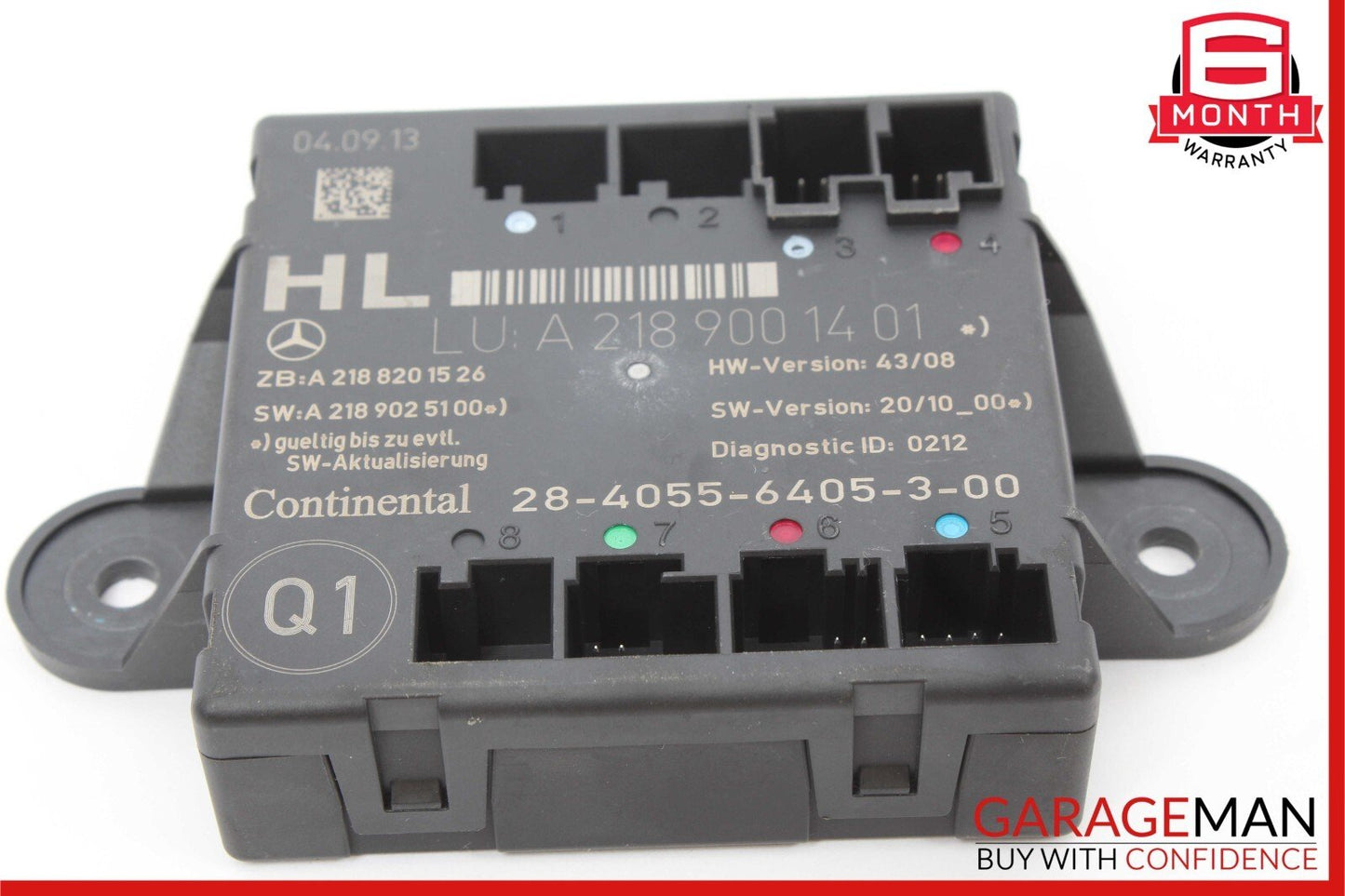 08-18 Mercedes CLS400 CLS550 C250 Rear Left Side Door Control Module Unit