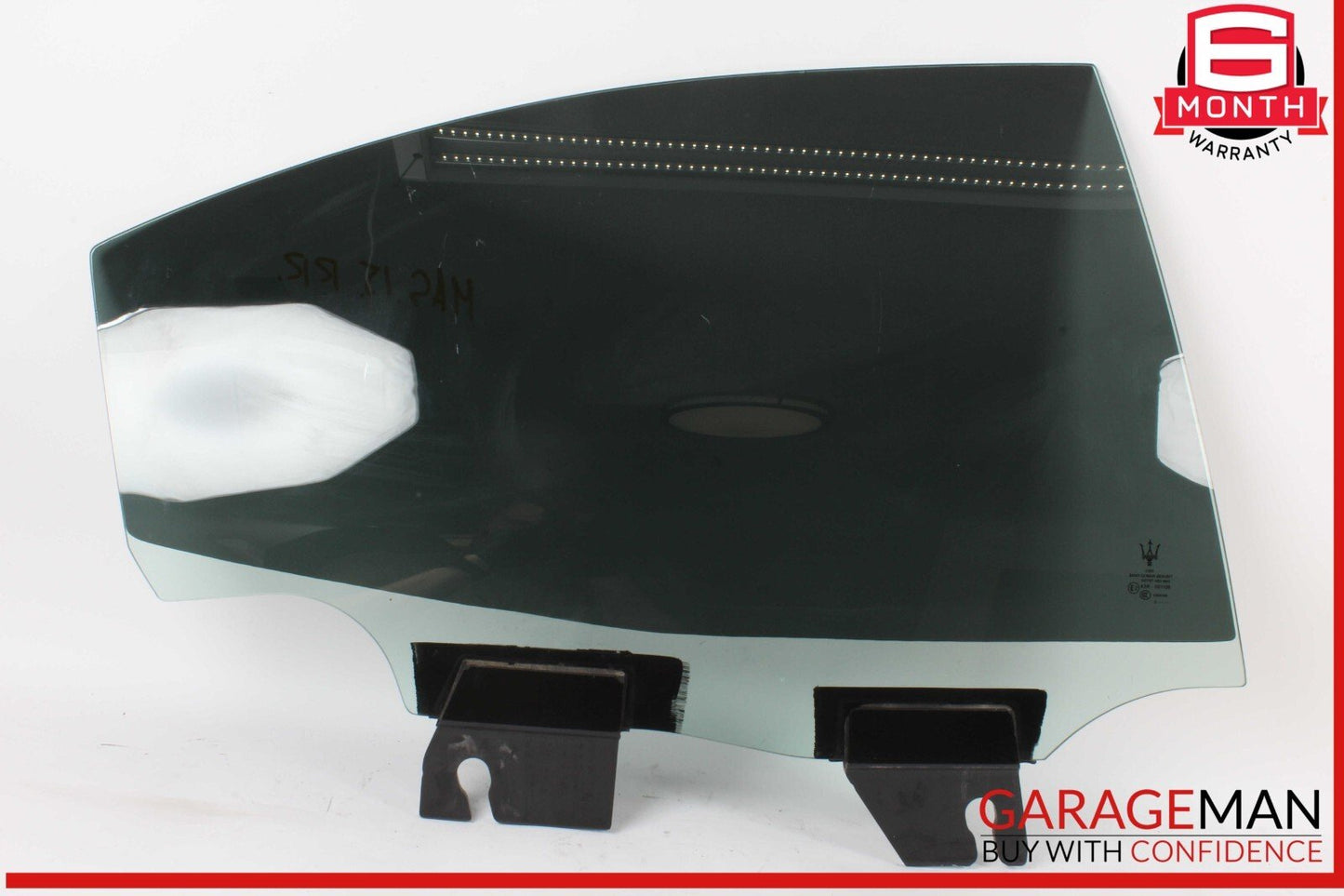 14-22 Maserati Ghibli M157 S Rear Right Passenger Side Door Window Glass OEM