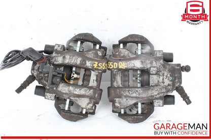 07-14 Mercedes W221 S550 Rear Left & Rear Right Side Brake Calipers Set of 2 OEM