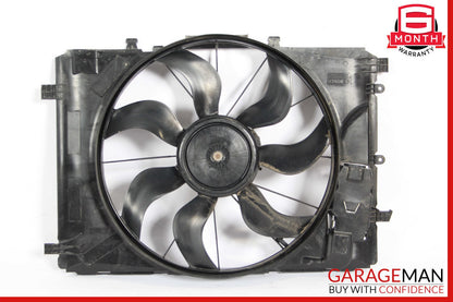 12-20 Mercedes W117 CLA250 SLK250 Engine Radiator Cooling Fan Motor Shroud Assy