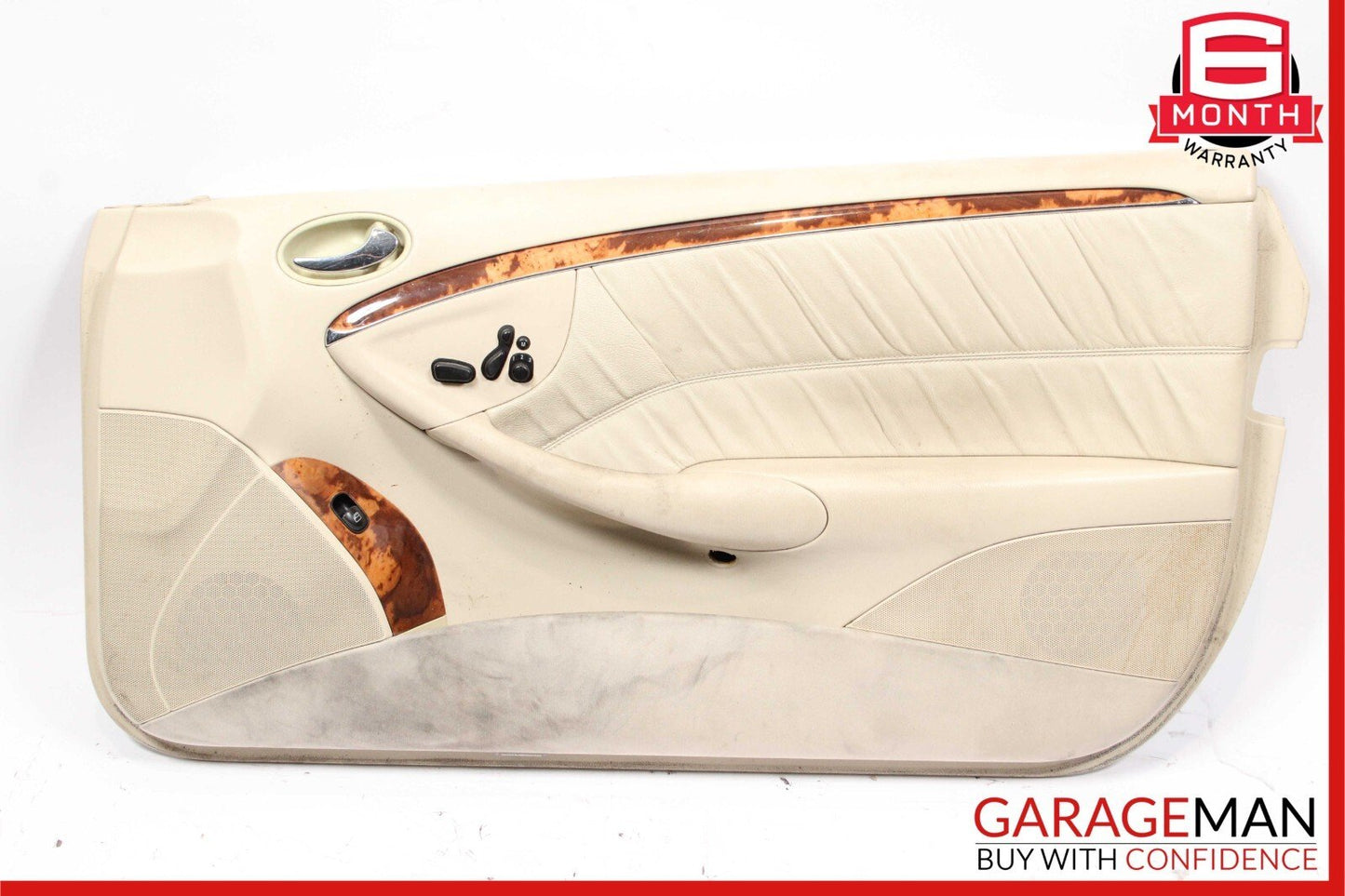 03-05 Mercedes W209 CLK500 Right Passenger Interior Door Panel Assembly Beige