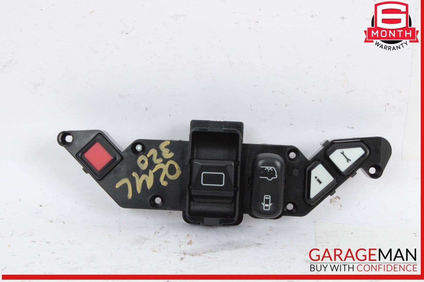 02-05 Mercedes W163 ML320 ML500 Sliding Roof Power SOS Switch 1638204010 OEM