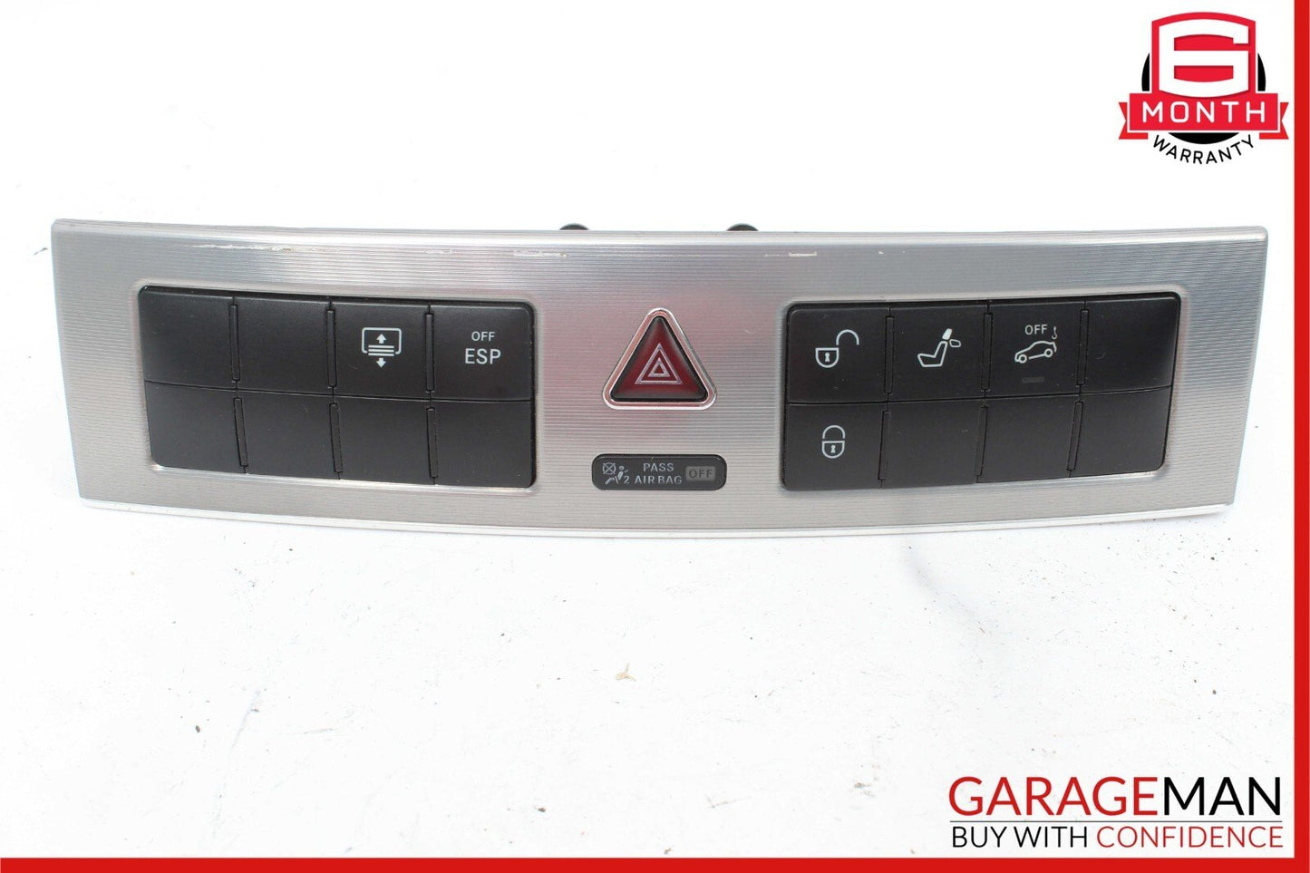 05-07 Mercedes W203 C230 Dash Hazard Door Lock ESP Control Switch Module OEM
