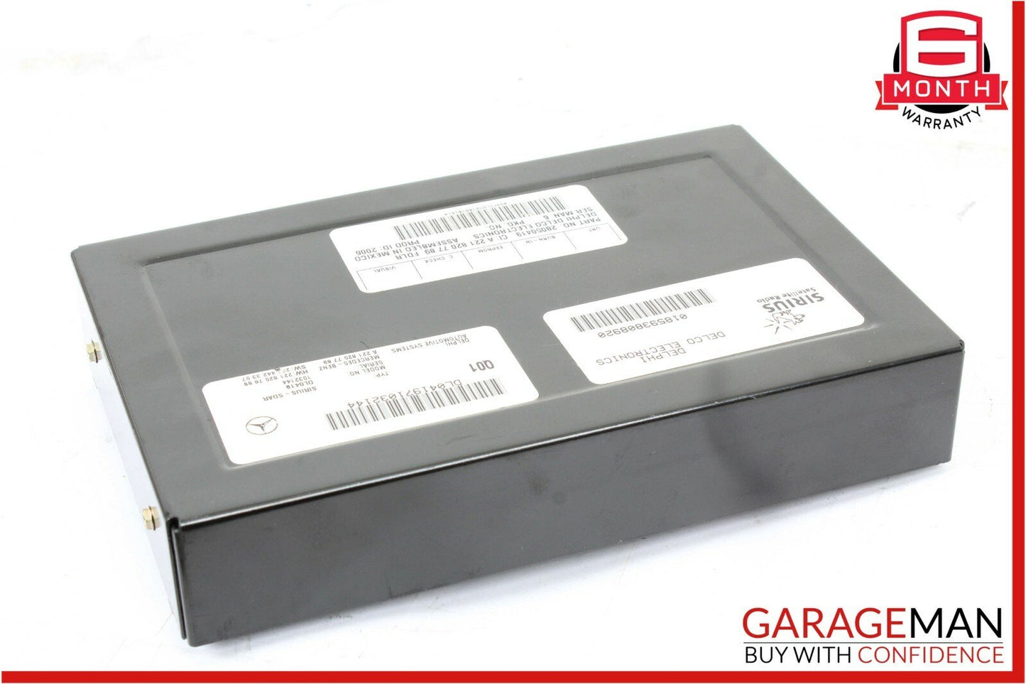 07-09 Mercedes W221 S550 S600 S63 AMG Sirius Satellite Radio Module Receiver OEM