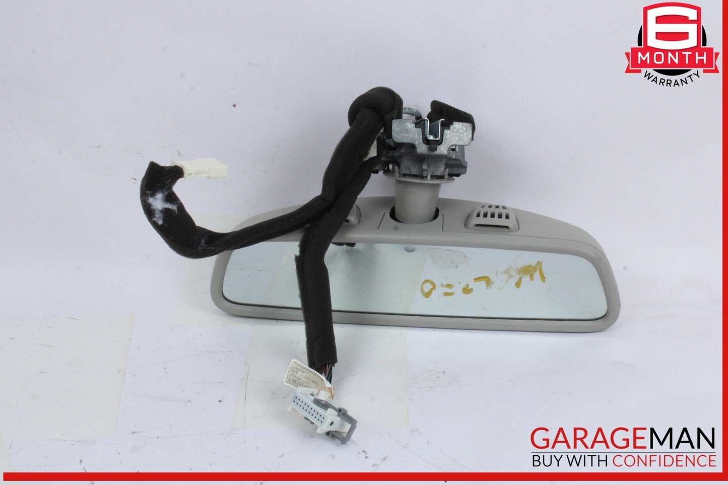 06-13 Mercedes W164 ML350 GL450 GL550 Interior Rear View Mirror Gray OEM