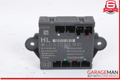 08-18 Mercedes W212 E350 Rear Left Driver Side Door Control Module Unit OEM