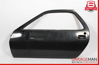 84-91 Porsche 928 Front Left Side Exterior Door Shell Panel Black OEM
