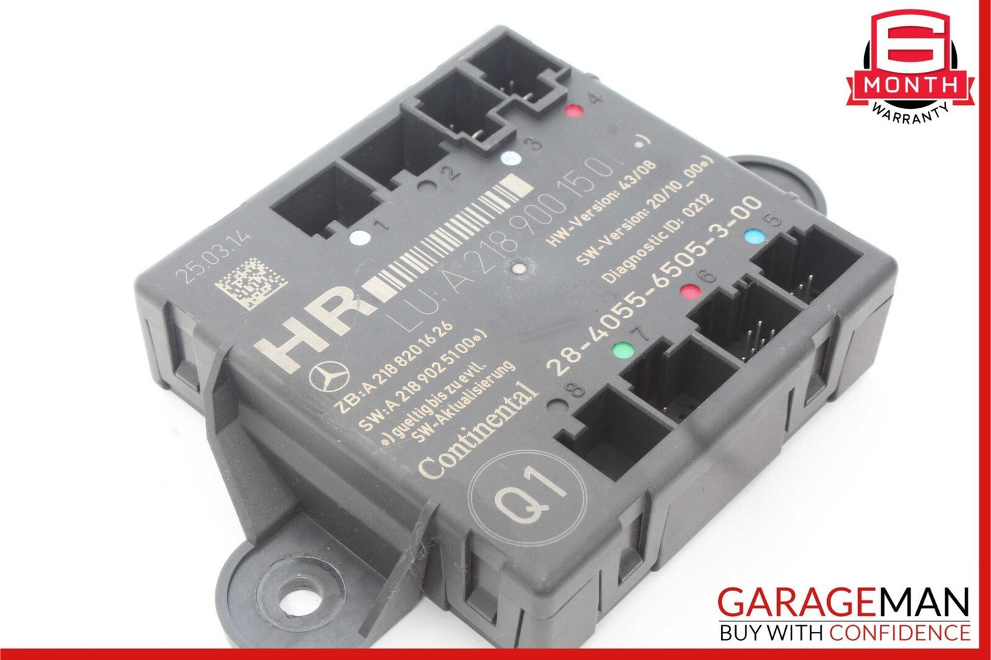 08-14 Mercedes W204 C300 C350 Front Right Door Control Module 2189001501 OEM