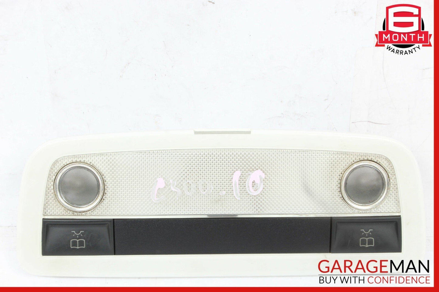 08-21 Mercedes C300 GLA250 A220 Rear Overhead Dome Light Black 2048204901
