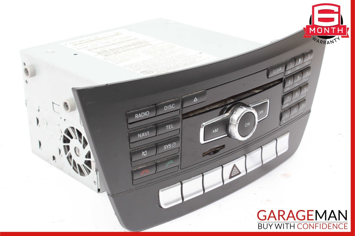 Mercedes W204 C250 C350 C63 AMG Navigation Command Head Unit DVD CD Audio OEM
