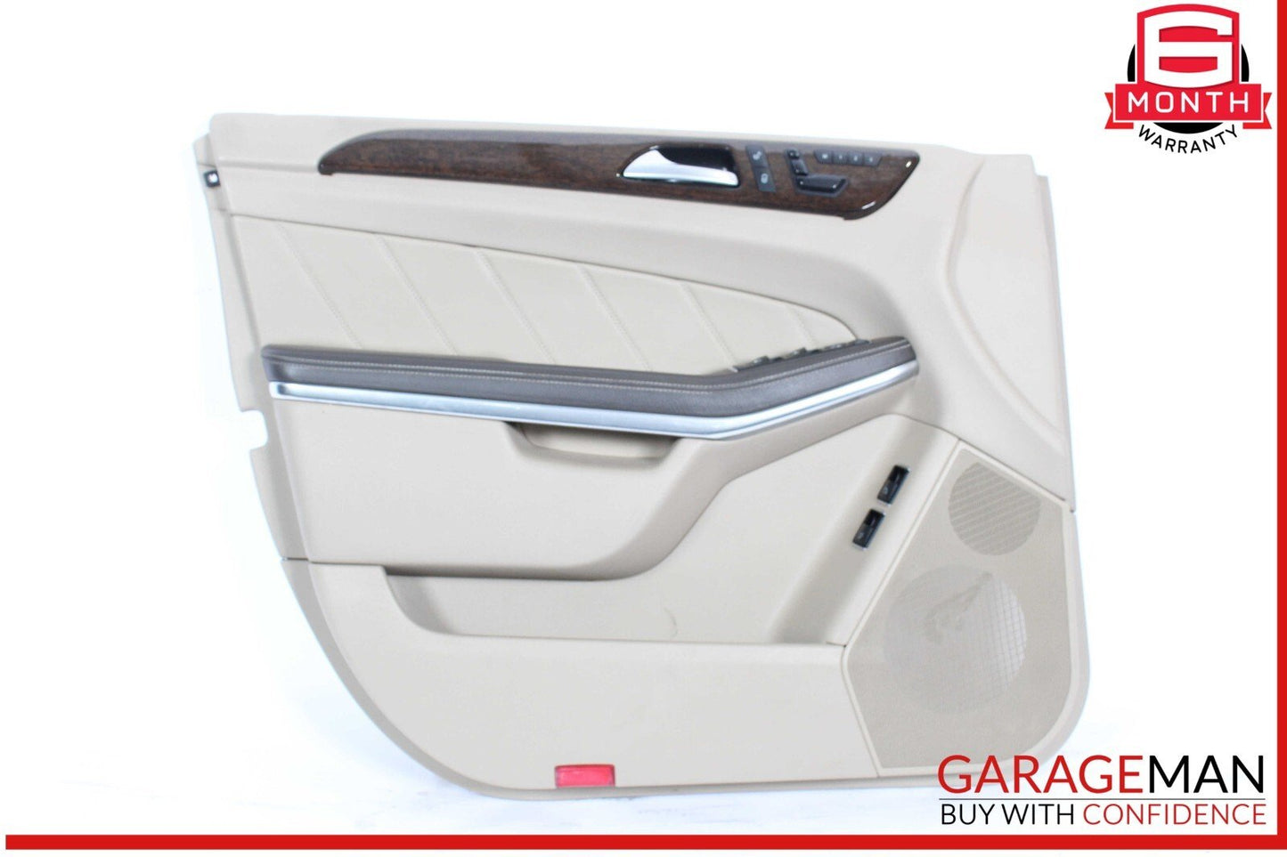 13-16 Mercedes X166 GL450 GL350 Front Left Side Interior Door Panel Assy OEM