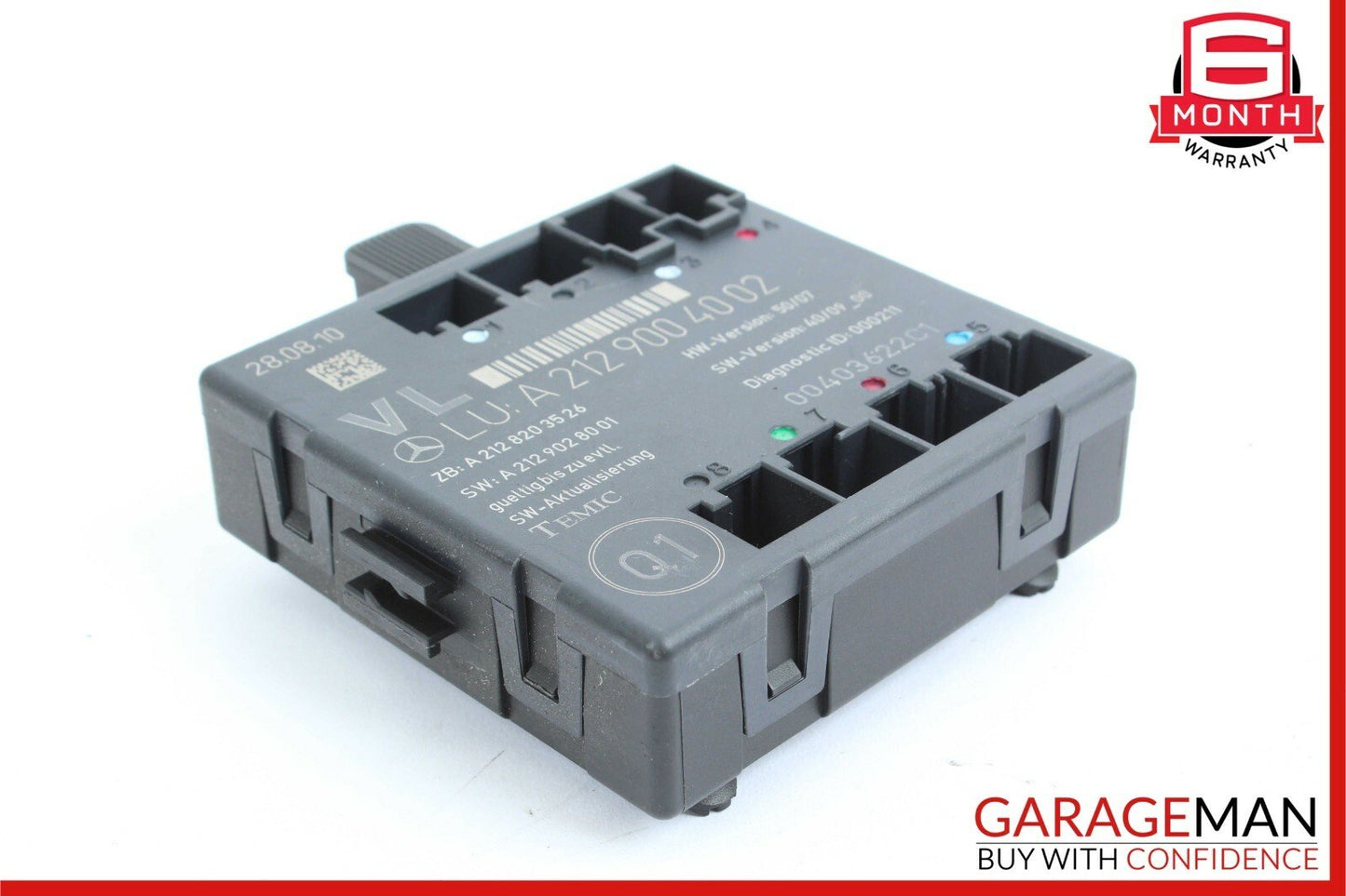 08-14 Mercedes W204 C300 C350 Front Left Side Door Control Module OEM
