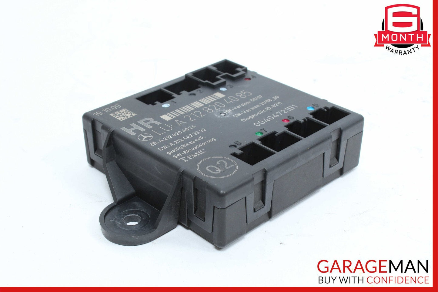 08-18 Mercedes W204 C300 C350 Rear Right Side Door Control Module OEM