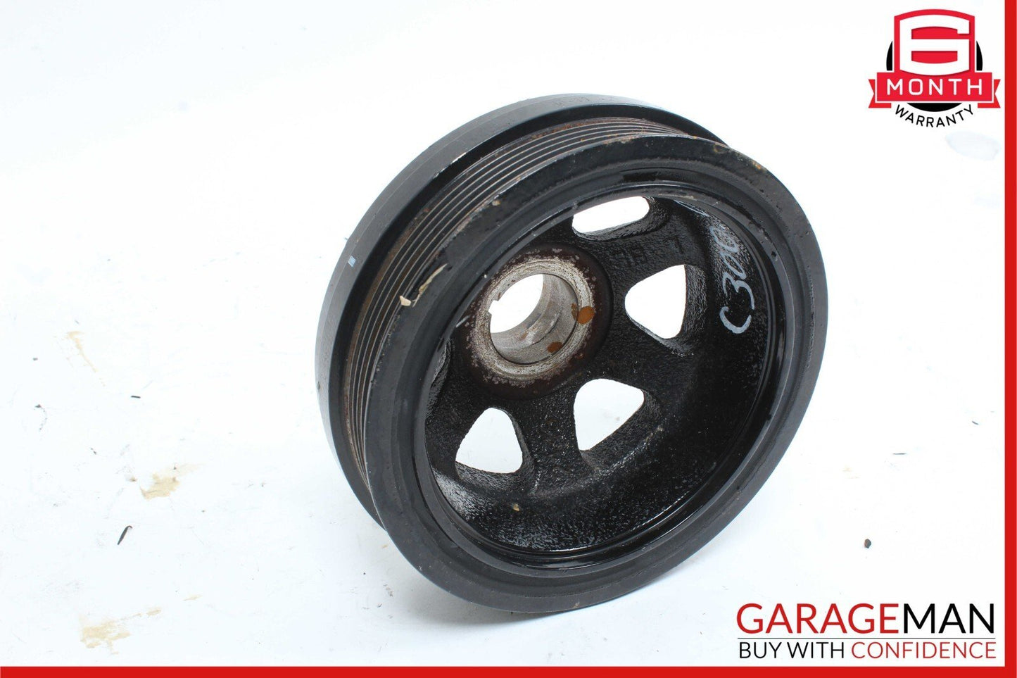 08-11 Mercedes W204 C300 Engine Motor Crankshaft Crank Shaft Pulley OEM