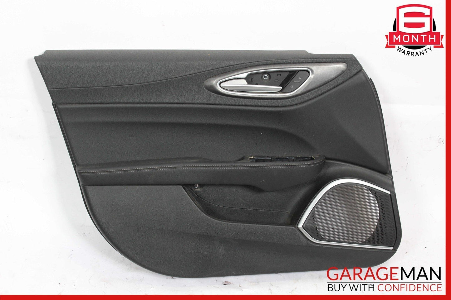 17-19 Alfa Romeo Giulia Front Left Side Interior Door Panel Trim Cover Assembly