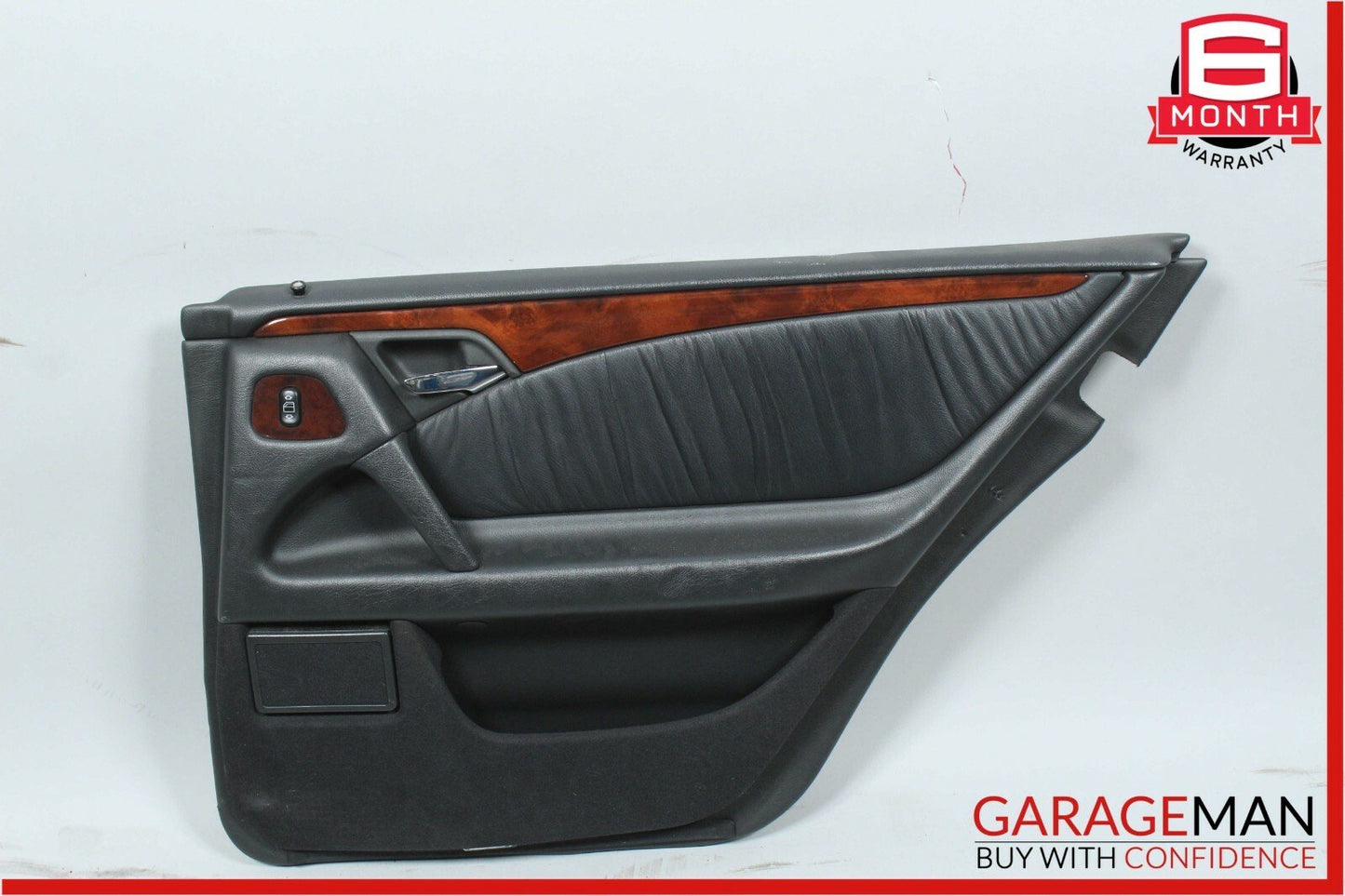 96-02 Mercedes W210 E320 Rear Right Passenger Side Interior Door Panel OEM