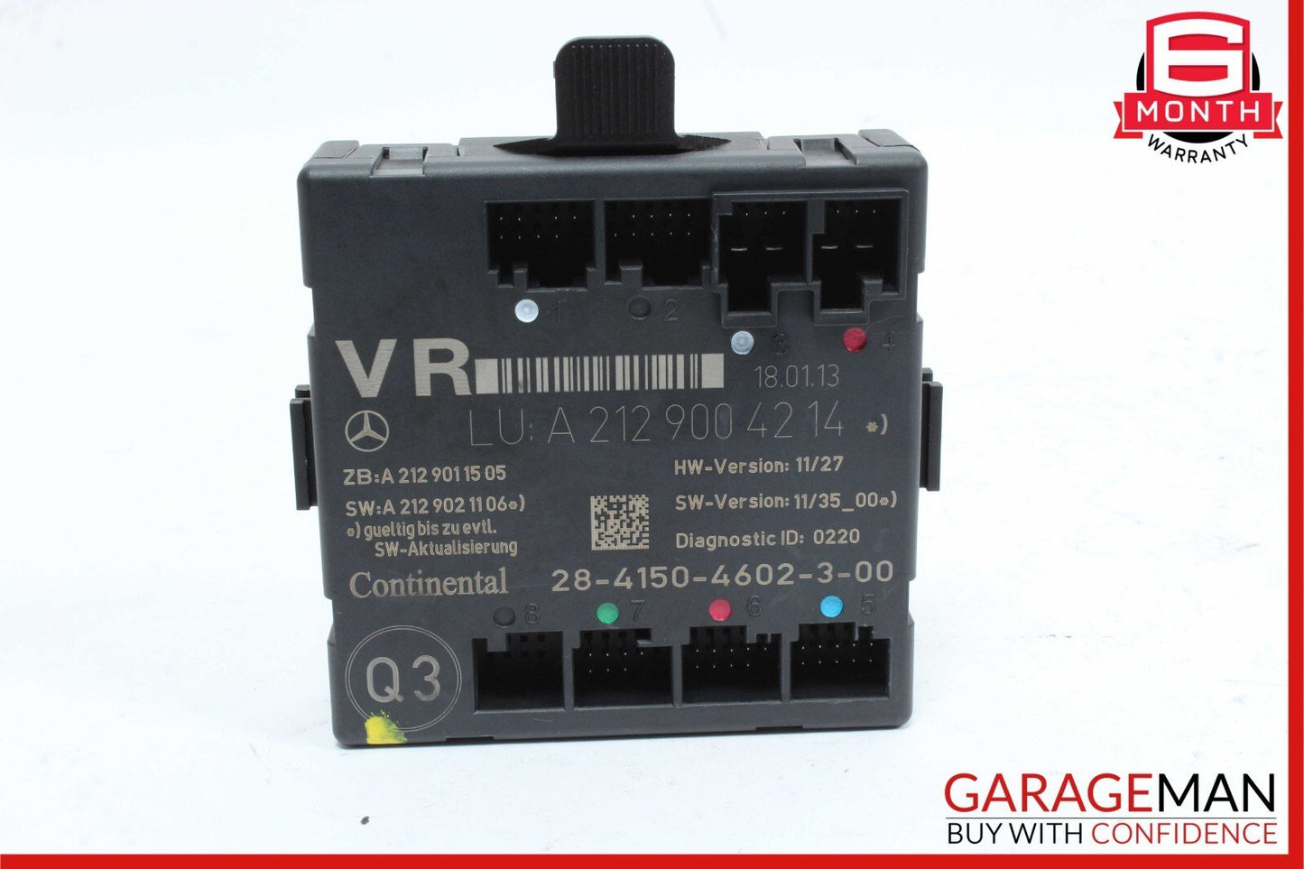 08-18 Mercedes CLS550 GLK250 C250 Front Right Side Door Control Module Unit