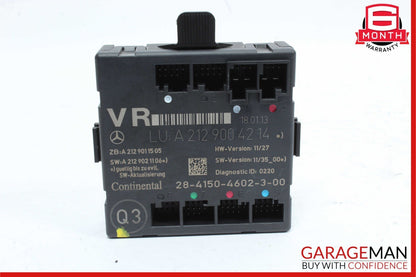 08-18 Mercedes CLS550 GLK250 C250 Front Right Side Door Control Module Unit