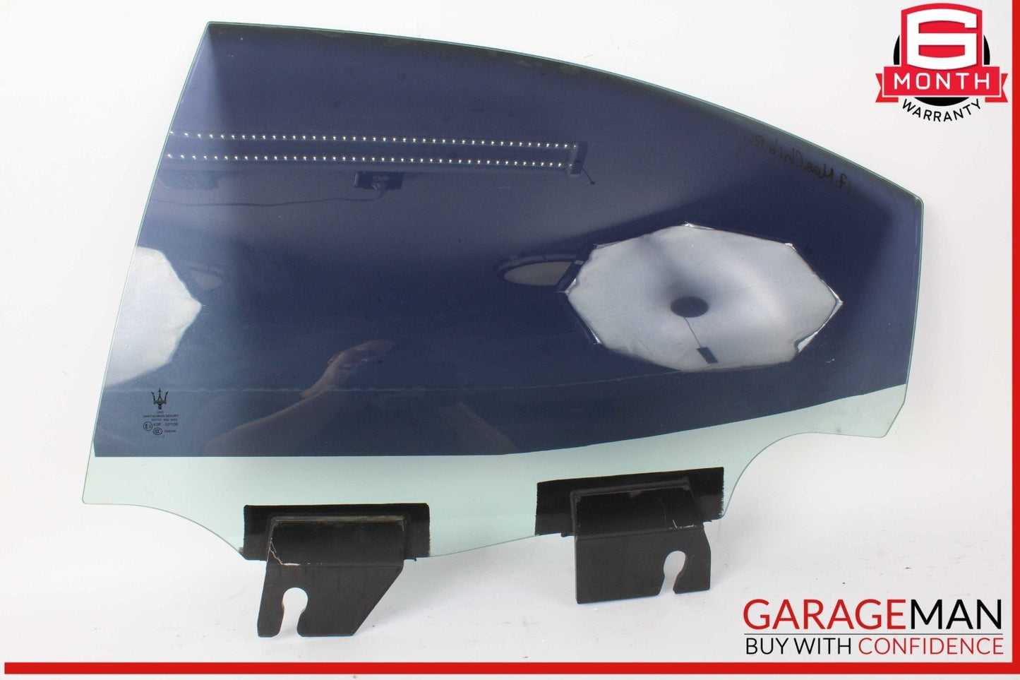 14-22 Maserati Ghibli M157 Rear Left Driver Side Door Window Glass OEM