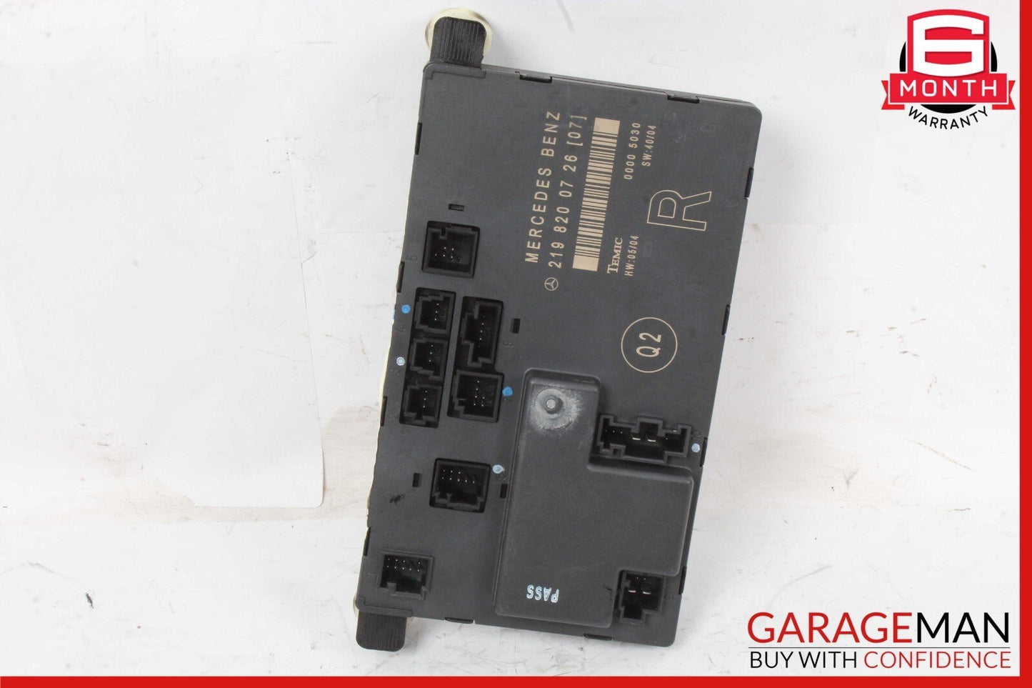 06-11 Mercedes W219 CLS550 CLS500 CLS63 AMG Front Right Door Control Module Unit