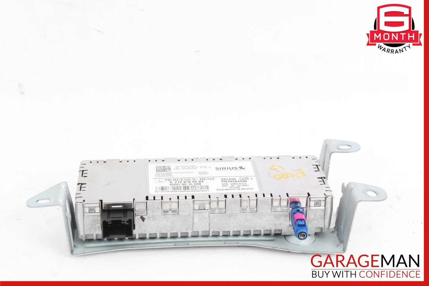 10-17 Mercedes W212 E400 C300 Sirius Satellite Radio Receiver Module Unit OEM