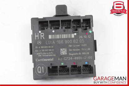 12-19 Mercedes W166 ML350 GL450 GLE350 Rear Right Side Door Control Module OEM
