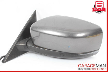 14-17 Maserati Ghibli Front Left Side Mirror Door Rear View Black OEM