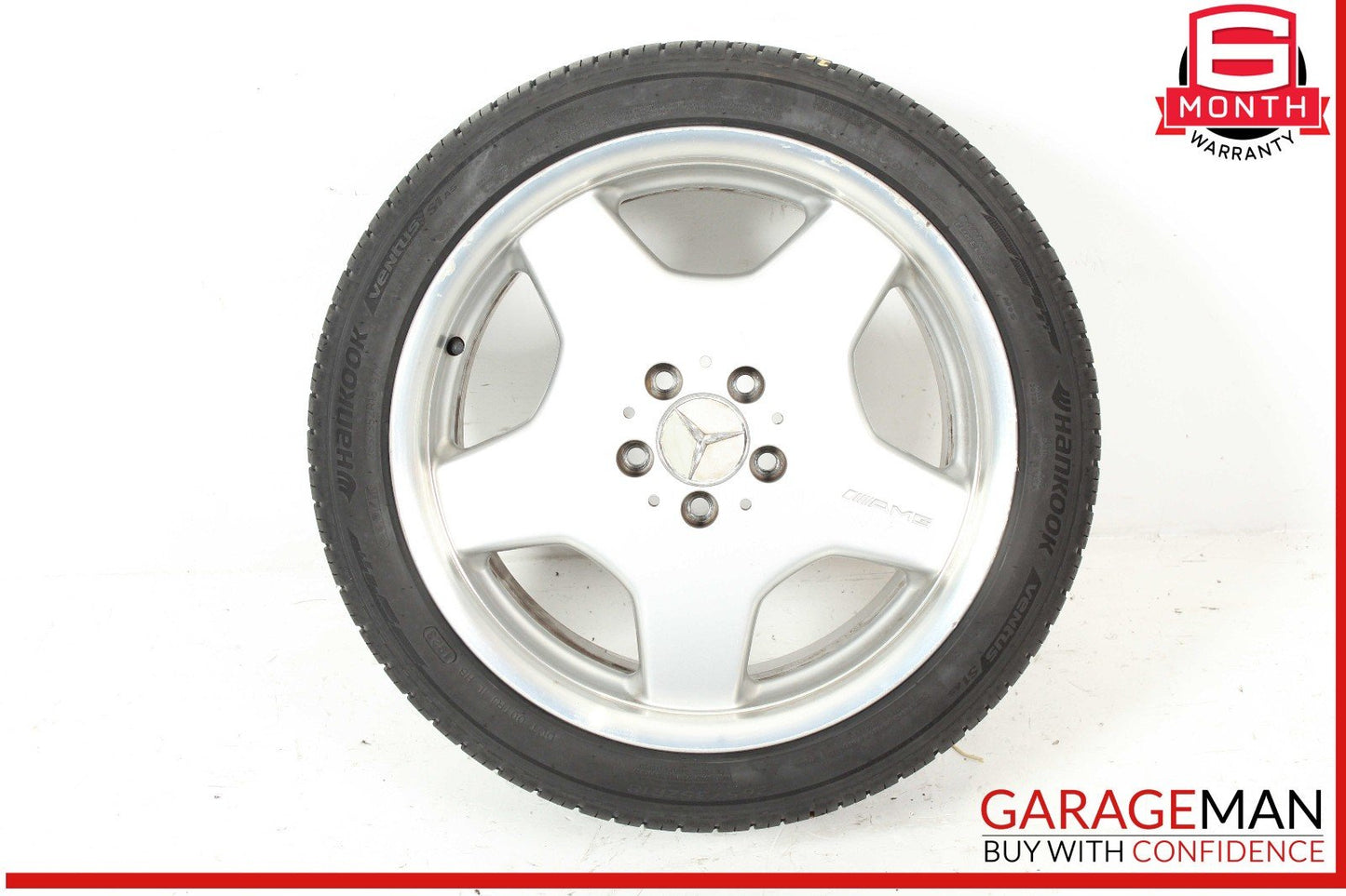 00-06 Mercedes W220 S500 CL500 AMG Monoblock Rear Wheel Tire Rim 9.5Jx18H2 OEM
