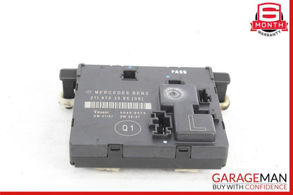 07-09 Mercedes W211 E350 E550 E320 Rear Left Door Control Module 2118703385 OEM