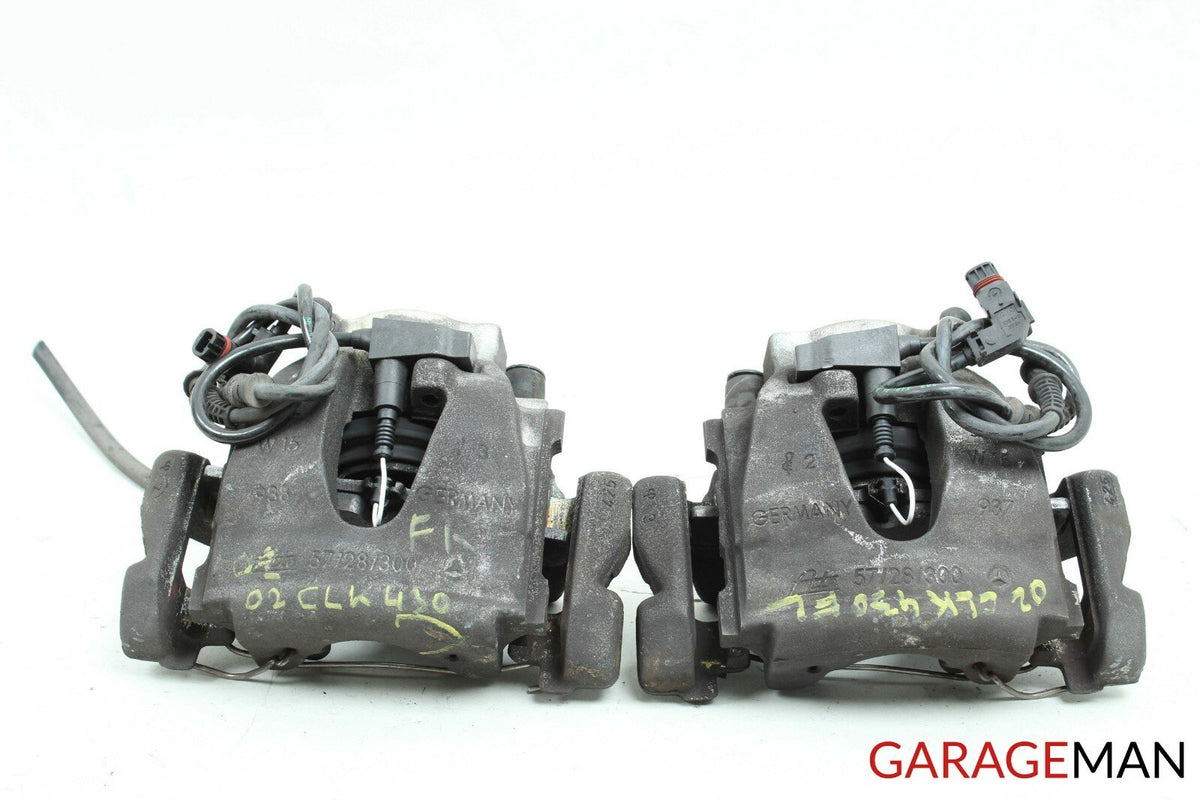 98-03 Mercedes W208 CLK320 CLK430 Front Right & Left Brake Caliper Calipers Set