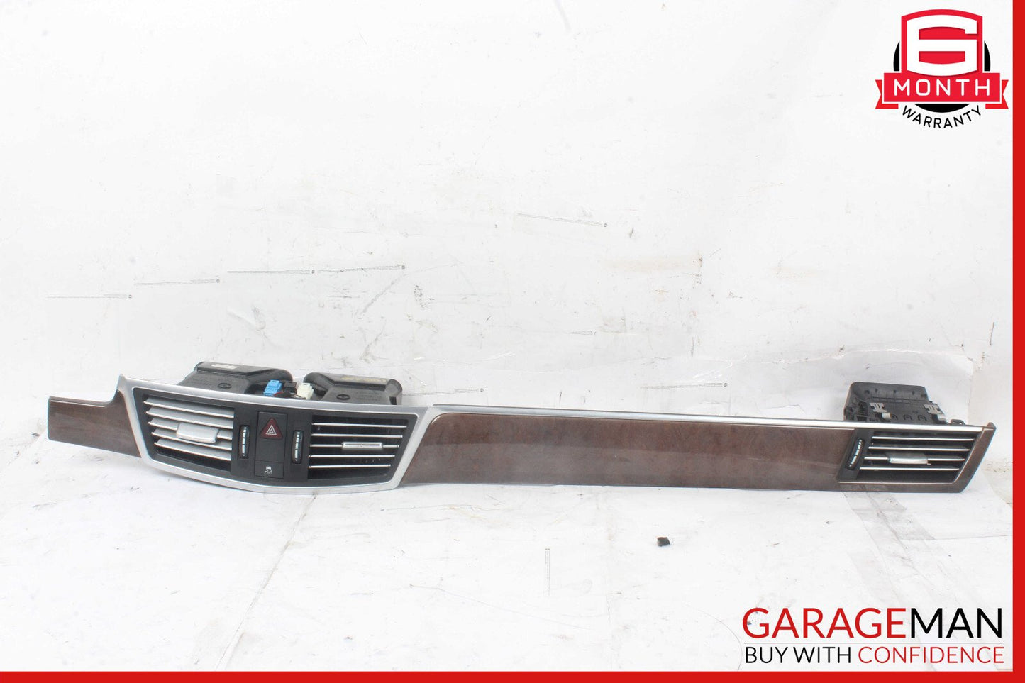 10-13 Mercedes W212 E350 Front Center Dash AC A/C Air Vent Grille Trim Assembly
