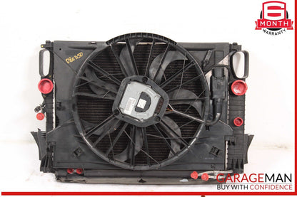 03-09 Mercedes W211 E350 Engine Motor Cooling Fan Radiator A/C Condenser Assy