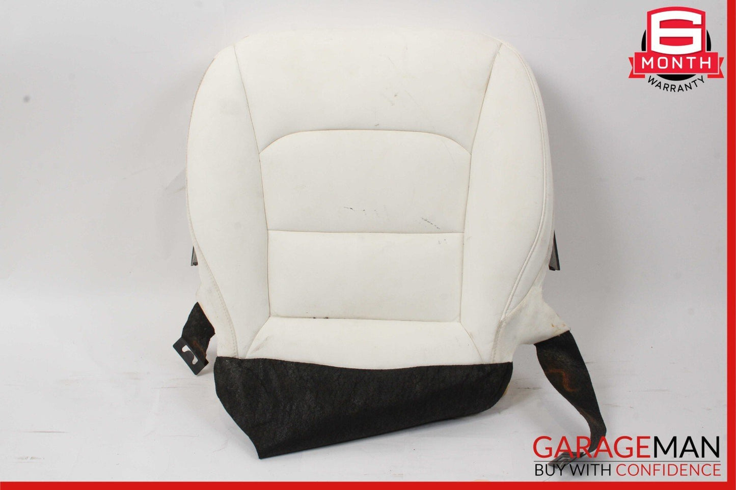 17-22 Tesla Model 3 Front Right Passenger Side Bottom Lower Seat Cushion White