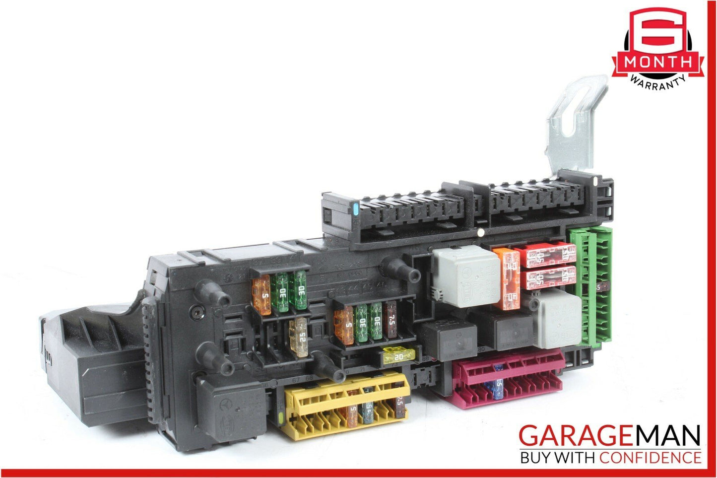 12-14 Mercedes W204 C250 C63 AMG Rear SAM Fuse Box Relay Module Assembly