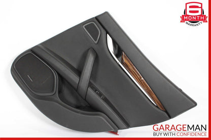 14-22 Maserati Ghibli M157 Rear Right Side Interior Door Panel Cover Black