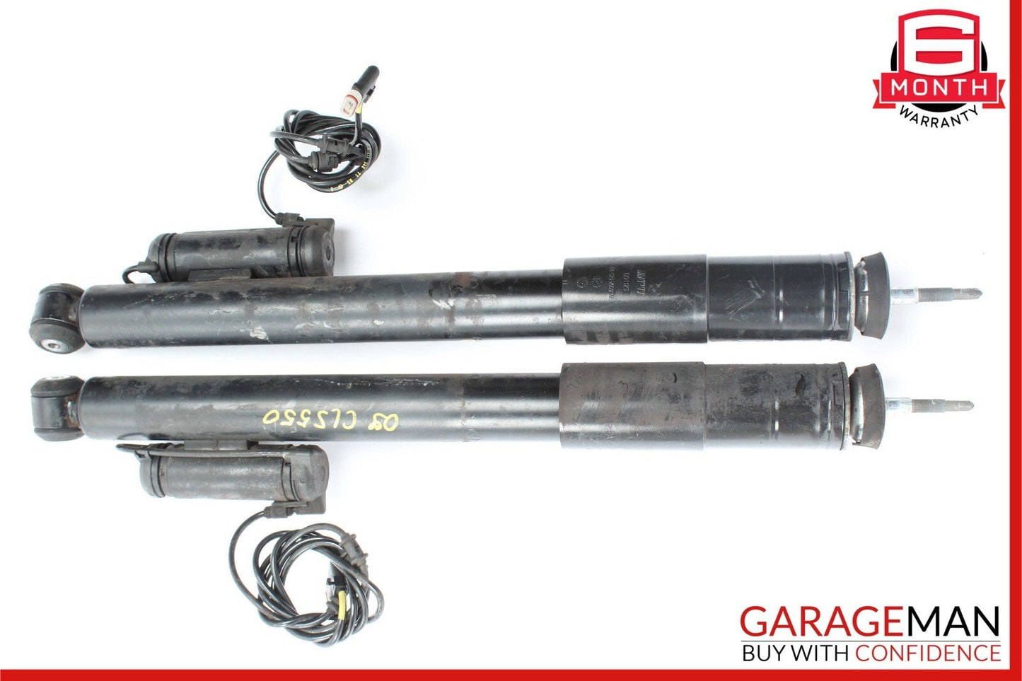 06-11 Mercedes W219 CLS550 Rear Left & Right Side Shock Absorber Strut Set of 2
