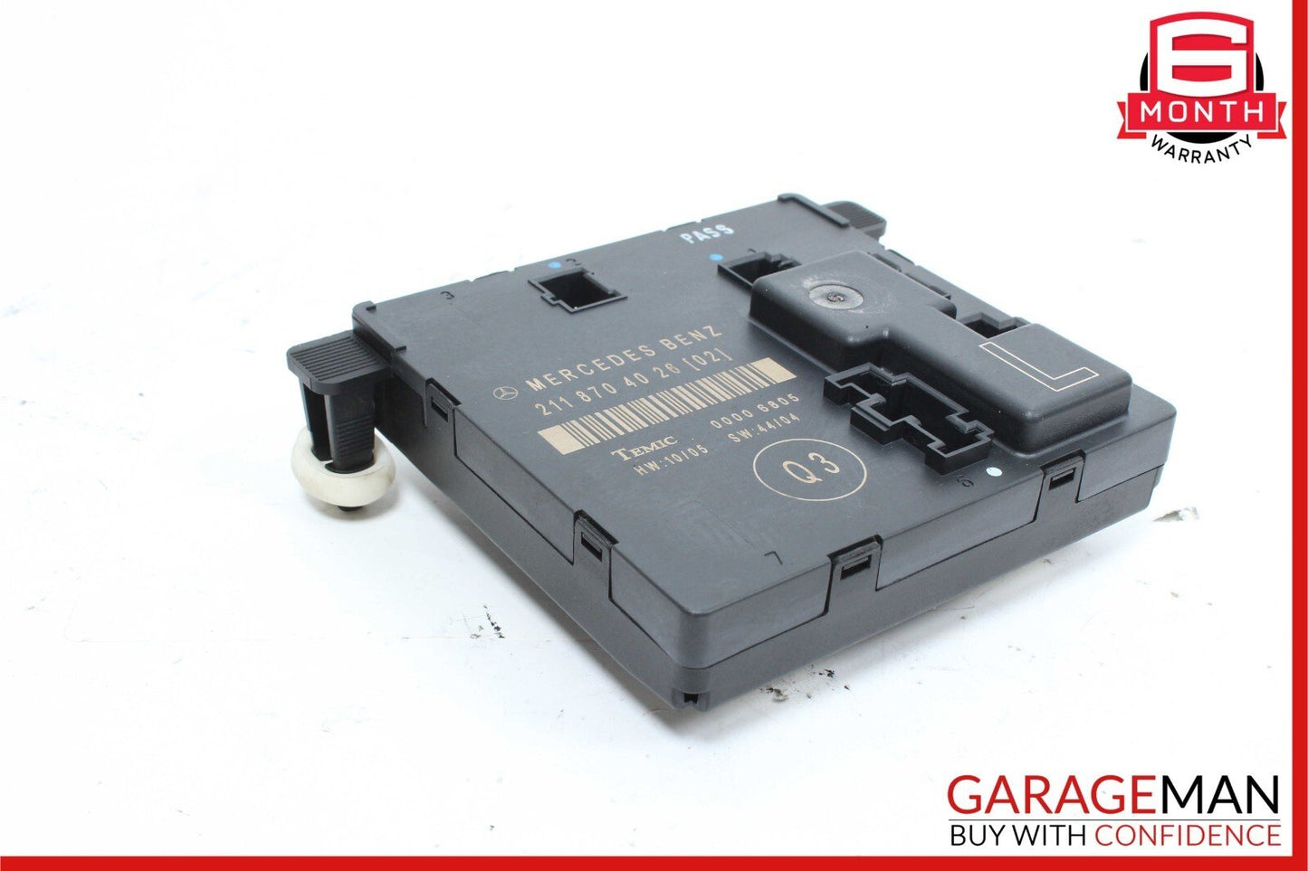 03-09 Mercedes W211 E350 4Matic Rear Left Side Door Control Module OEM