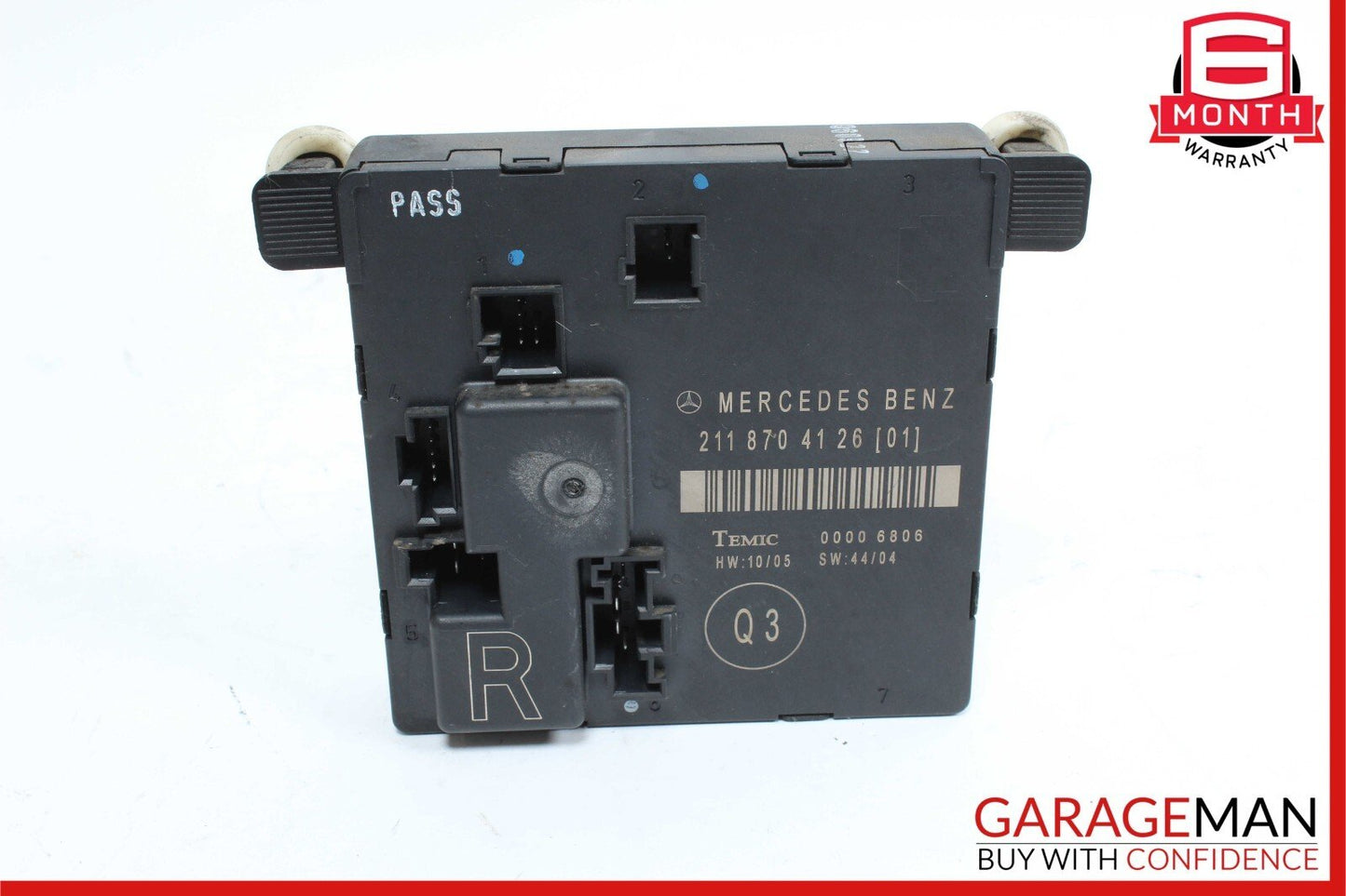 03-09 Mercedes W211 E350 E500 E550 Rear Right Door Control Module Unit