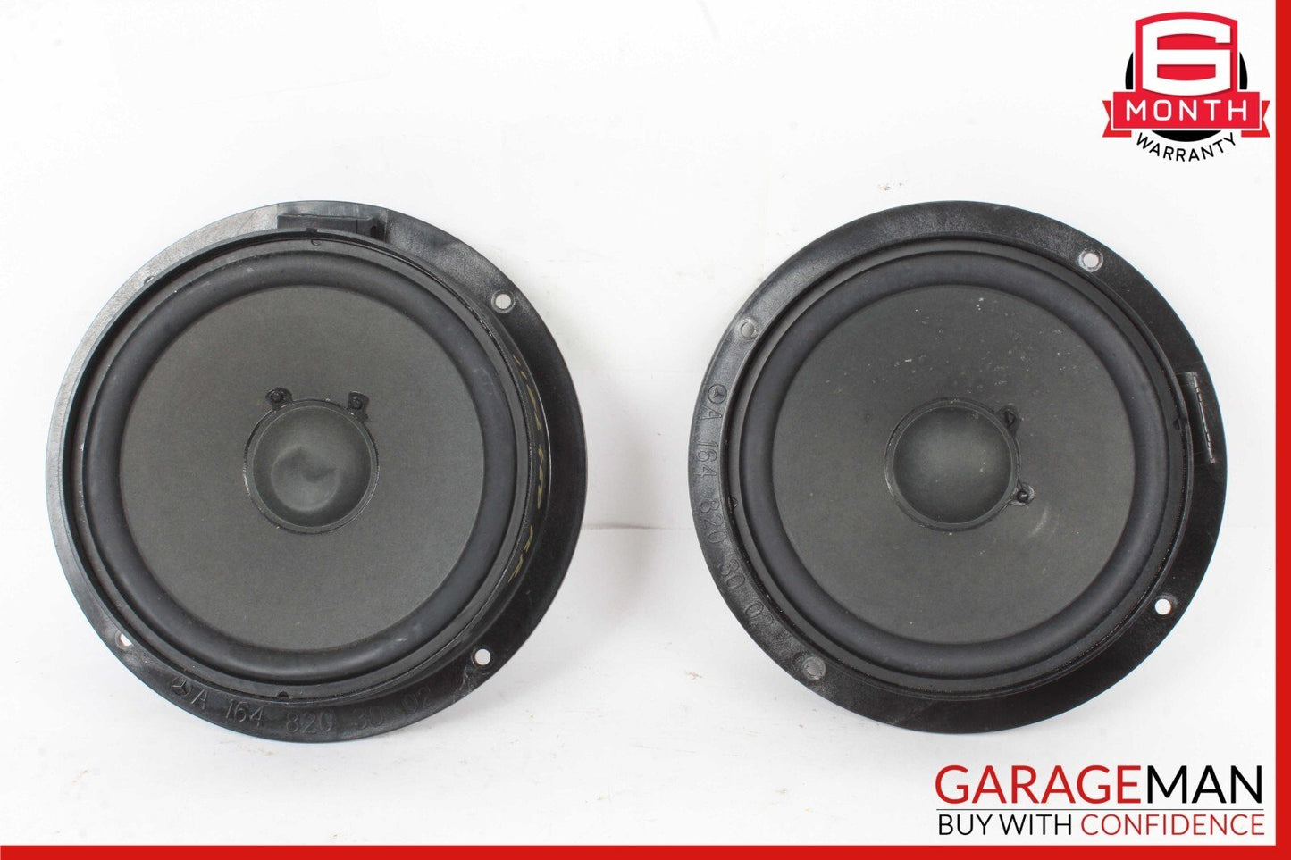 06-13 Mercedes X164 GL450 Left & Right Door Audio Sound Speakers Set of 2 Pc OEM