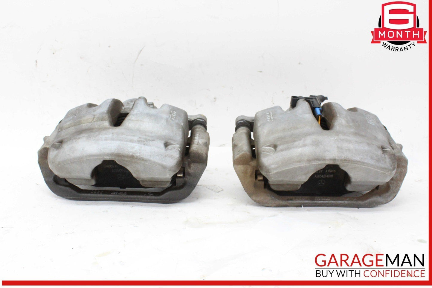 15-20 Mercedes W205 C300 C350e Front Left & Right Side Brake Caliper Set of 2