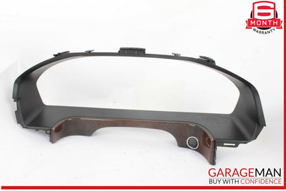 10-16 Mercedes W212 E350 E400 Instrument Cluster Clear Bezel Trim Cover OEM