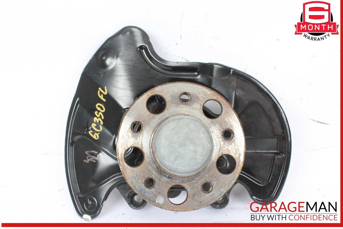 08-20 Mercedes W204 C350 Sport Front Left Wheel Spindle Knuckle Hub Bearing OEM