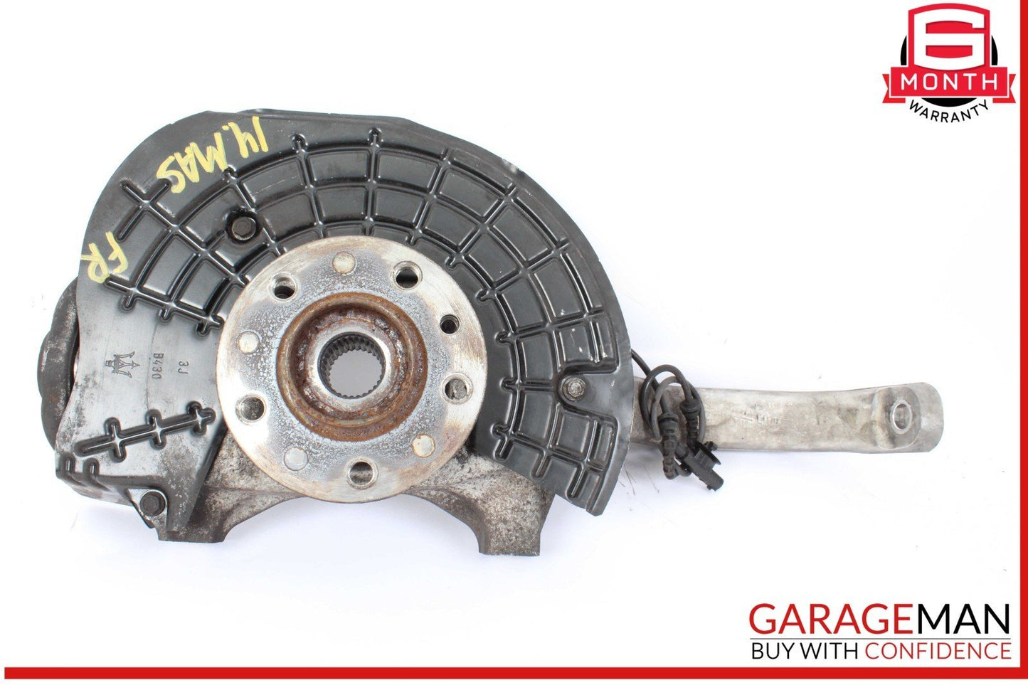 14-17 Maserati Ghibli S M157 Front Right Side Spindle Knuckle Hub Bearing OEM