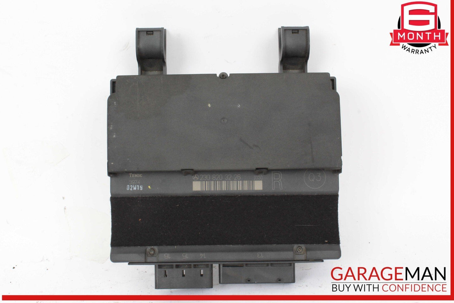 03-06 Mercedes R230 SL500 SL55 AMG Under Seat Control Module Right Side OEM
