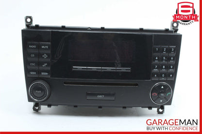 05-07 Mercedes W203 C230 C320 Radio Stereo Audio CD Player Head Unit AM FM OEM