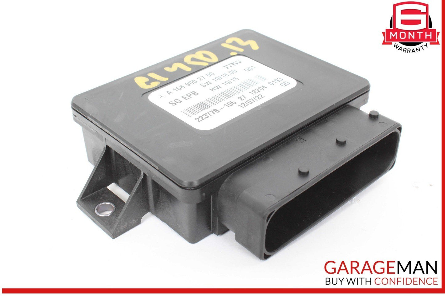 12-16 Mercedes X166 GL450 Hand Parking Brake Control Module Unit 1669002700 OEM