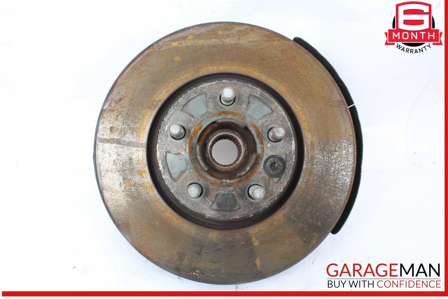 12-19 Range Rover Evoque Front Right Side Spindle Knuckle w/ Brake Rotor Disc