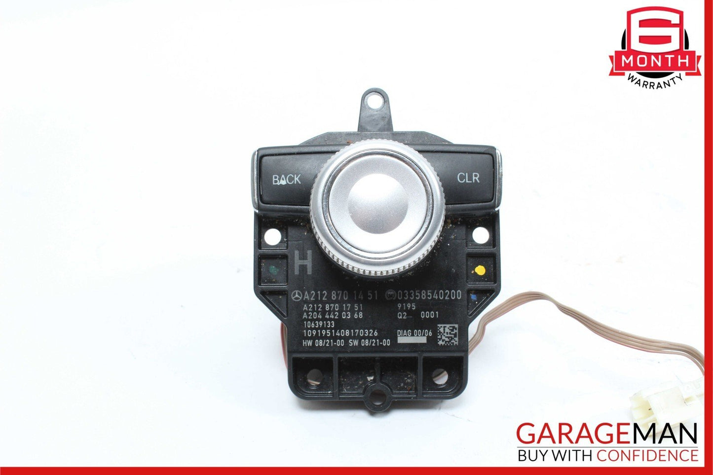 10-13 Mercedes W212 E350 E550 E63 Console Head Unit Controller Knob Multi Switch